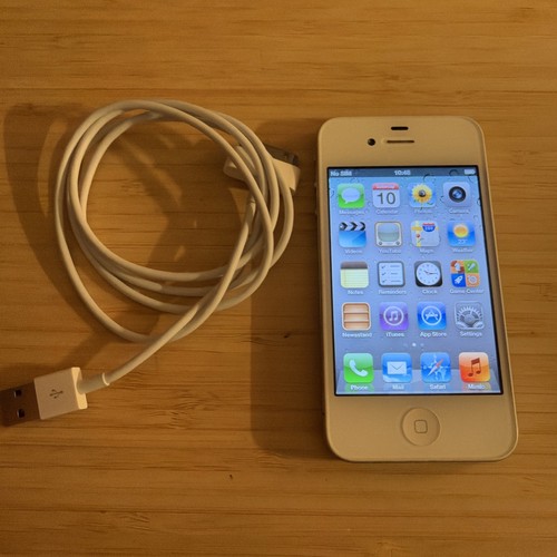 Apple iphone ios 0 bianco - 4,
